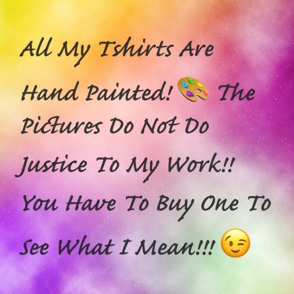Hand Painted Tshirts - Picture 3 of 3